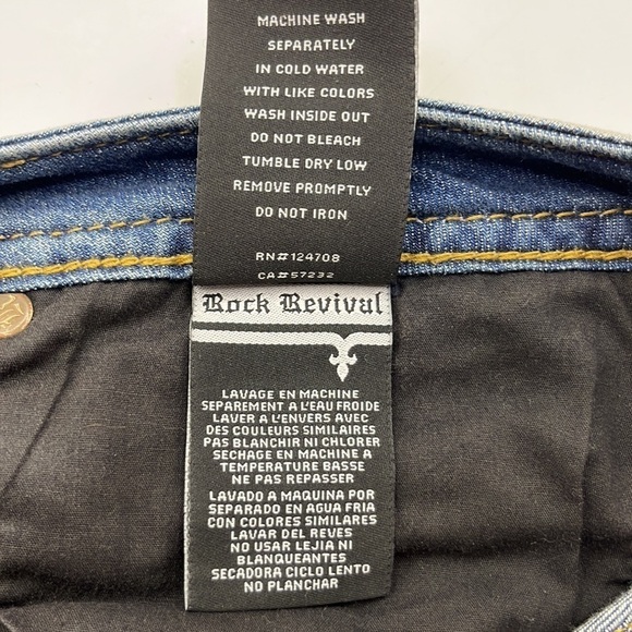 Rock Revival Moto Gaby Size 27 - Picture 12 of 16